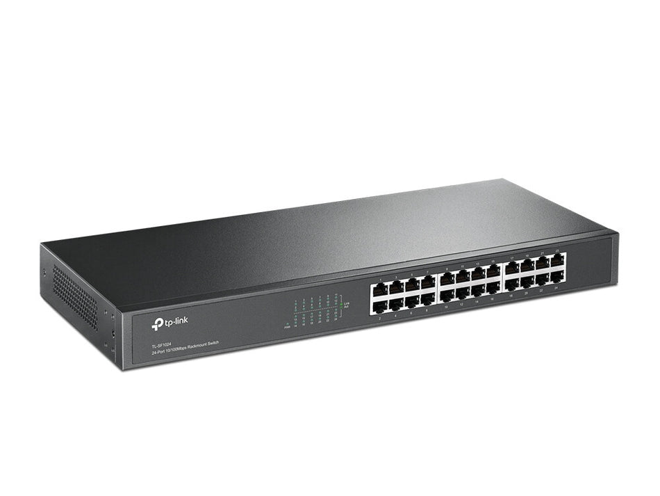 TP-Link 24-Port 10/100Mbps Rackmount Network Switch