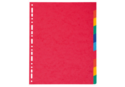 Exacompta 2410E divider Paper Multicolour 10 pc(s)