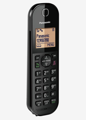 Panasonic KX-TGC423EB telephone DECT telephone Caller ID Black