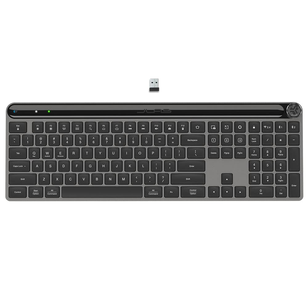 JLab Epic keyboard Office USB + Bluetooth QWERTY English Black