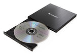 Verbatim External Slimline optical disc drive Blu-Ray RW Black