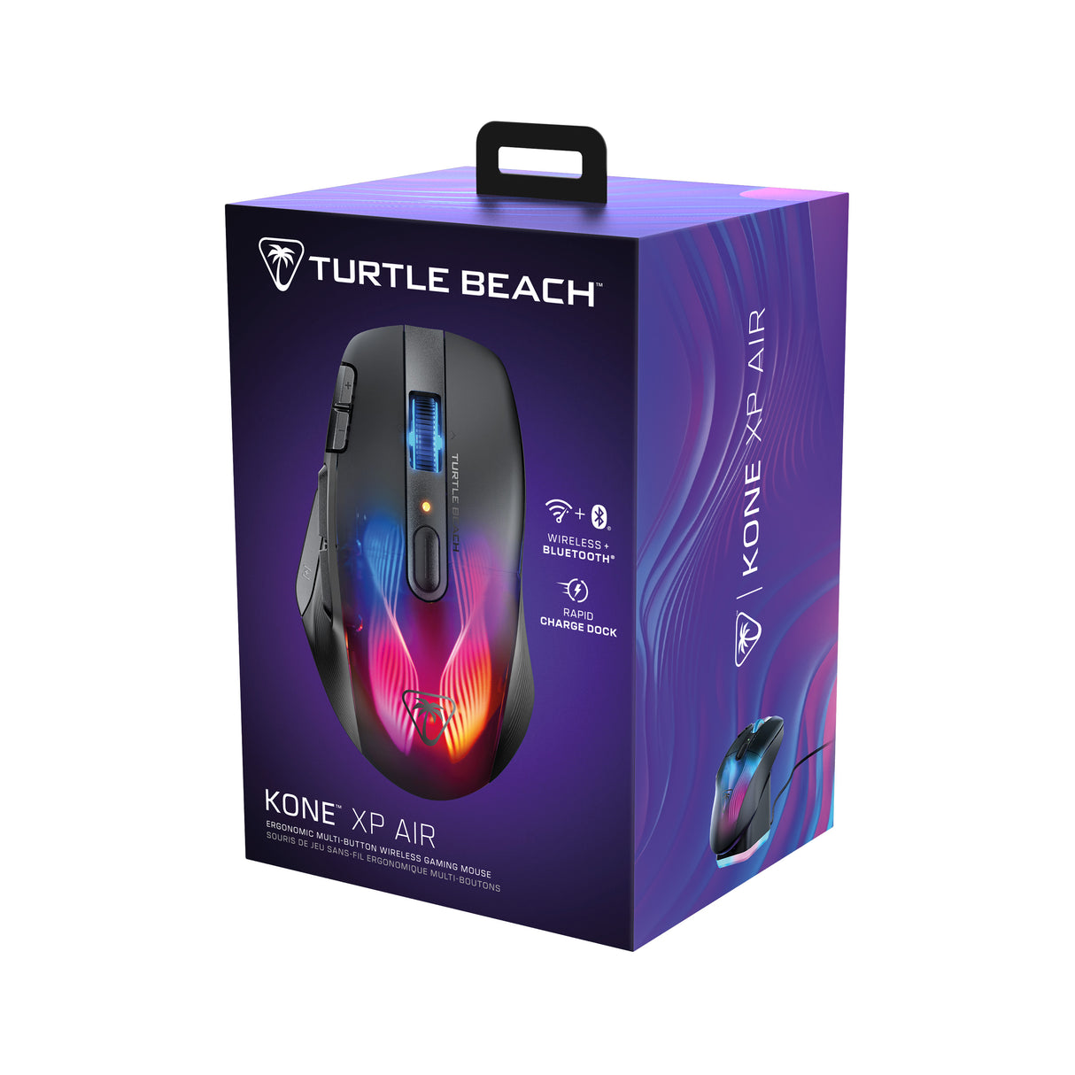 Turtle Beach Kone XP Air mouse Gaming Right-hand RF Wireless + Bluetooth Optical 19000 DPI