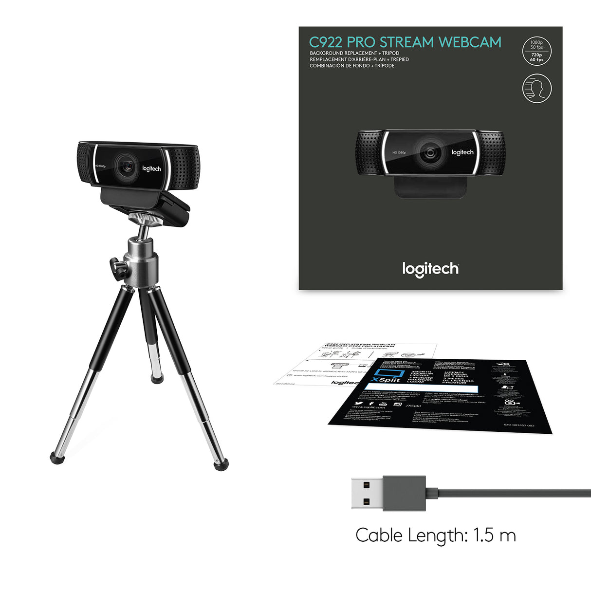 Logitech C922 PRO HD STREAM WEBCAM