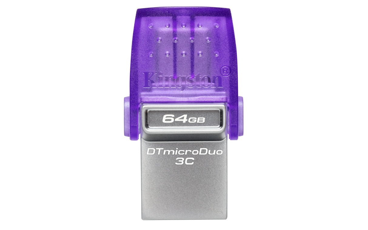 Kingston Technology DataTraveler 64GB microDuo 3C 200MB/s dual USB-A + USB-C