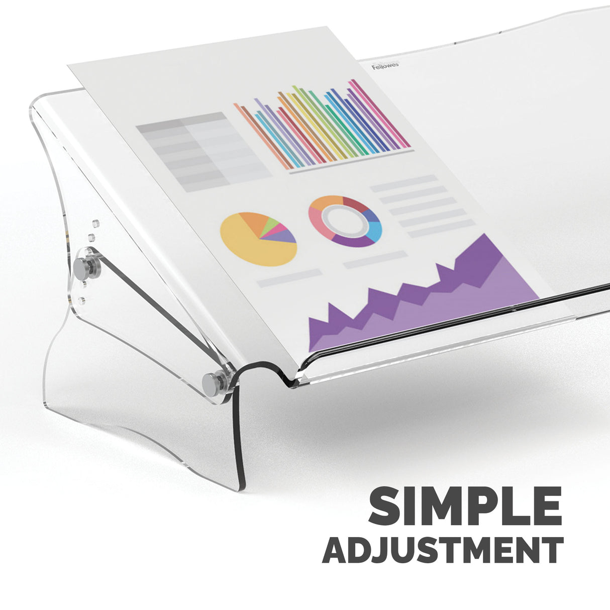 Fellowes 9731301 desk tray/organizer Acrylic Transparent