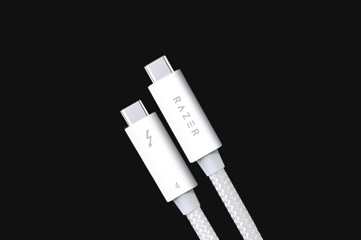 Razer RC21-01860200-R3M1 Thunderbolt cable 0.8 m 40 Gbit/s White