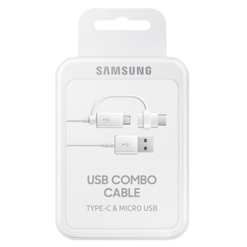 Samsung EP-DG930 USB cable 1.5 m USB 2.0 USB A USB C/Micro-USB B White