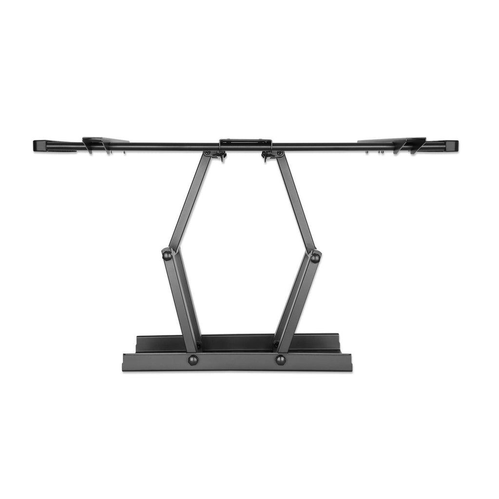 Manhattan TV & Monitor Mount, Wall, Full Motion, 1 screen, Screen Sizes: 60-100", Black, VESA 200x200 to 900x600mm, Max 80kg, LFD, Tilt & Swivel with 3 Pivots, Lifetime Warranty