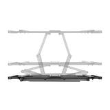 Manhattan TV & Monitor Mount, Wall, Full Motion, 1 screen, Screen Sizes: 60-100", Black, VESA 200x200 to 900x600mm, Max 80kg, LFD, Tilt & Swivel with 3 Pivots, Lifetime Warranty