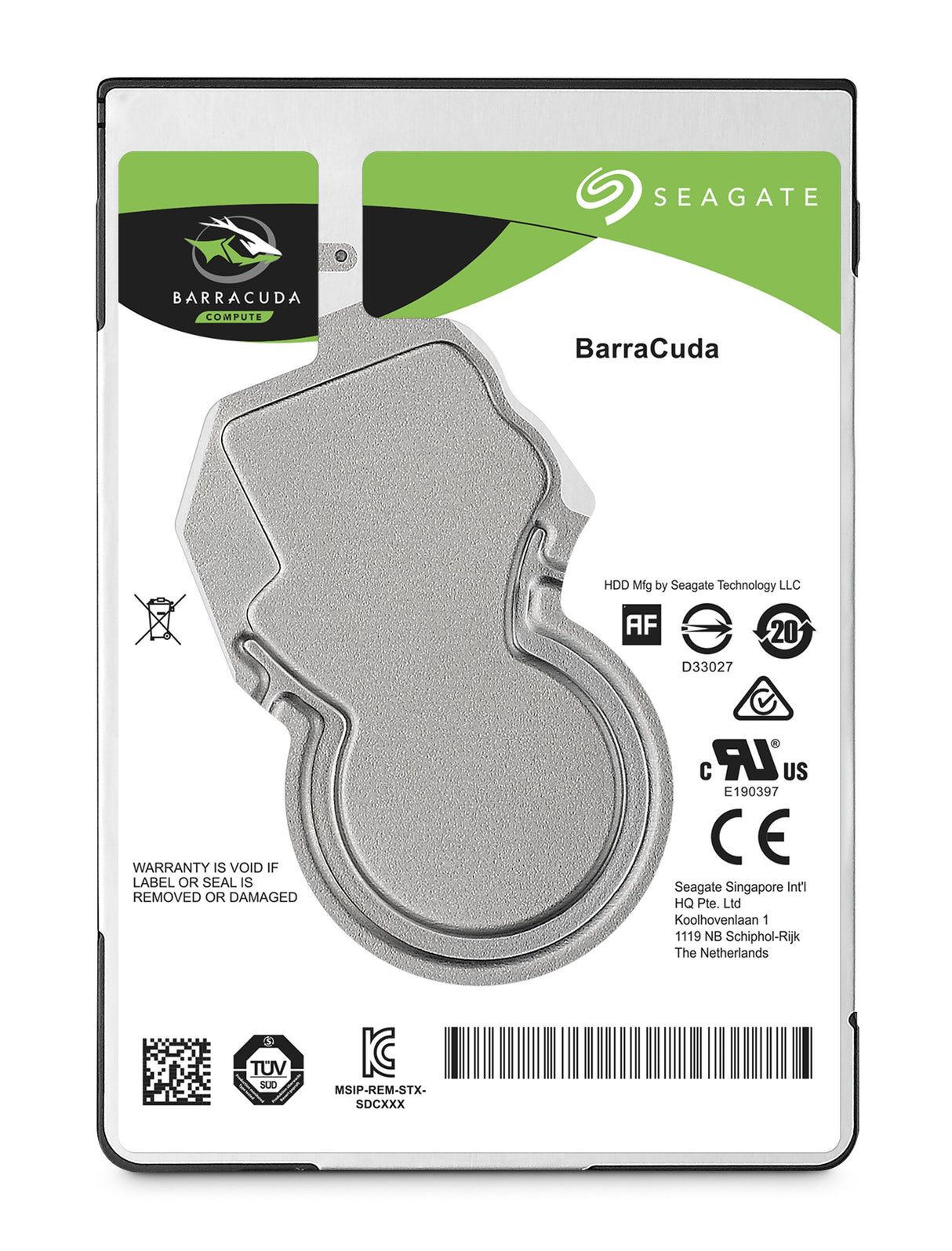 Seagate Barracuda ST4000LM024 internal hard drive 4 TB 5400 RPM 128 MB 2.5" Serial ATA III