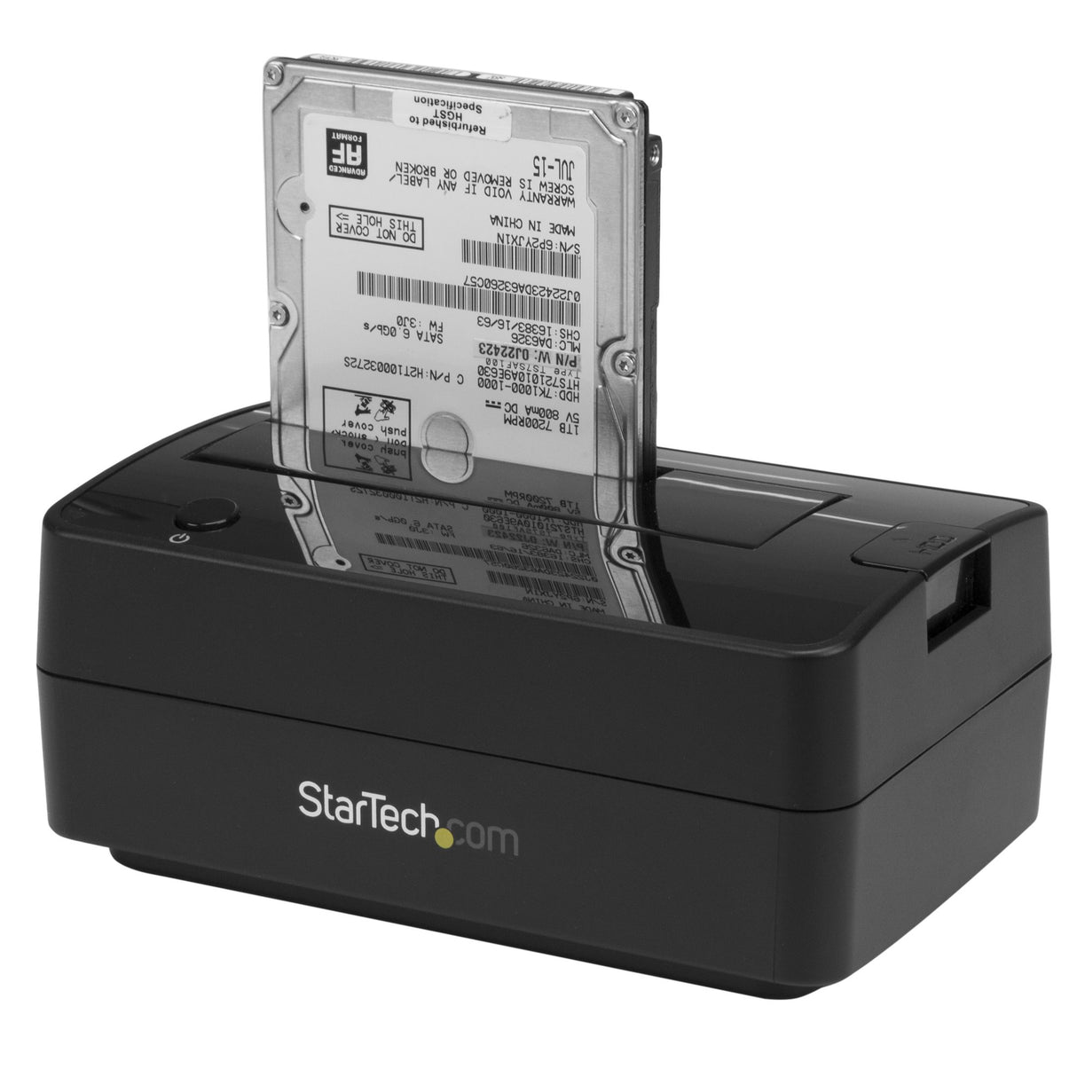 StarTech.com Single Bay USB 3.1 / eSATA to SATA Hard Drive Docking Station, USB 3.1 (10 Gbps) Hard Drive Dock, External 2.5/3.5" SATA III HDD/SSD Docking Station, Top-Loading Hard Drive Bay