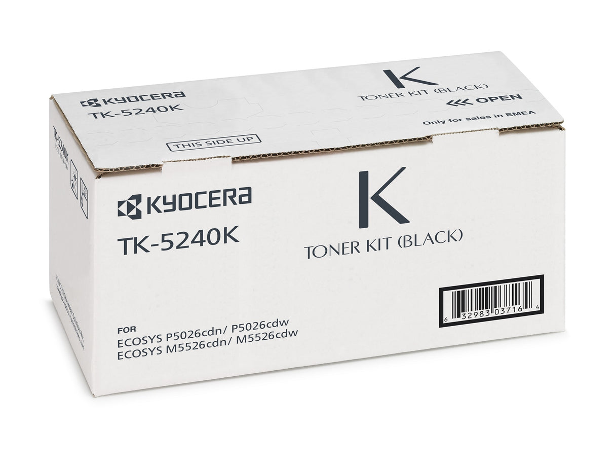 Kyocera 1T02R70NL0/TK-5240K Toner-kit black, 4K pages ISO/IEC 19798 for Kyocera M 5526