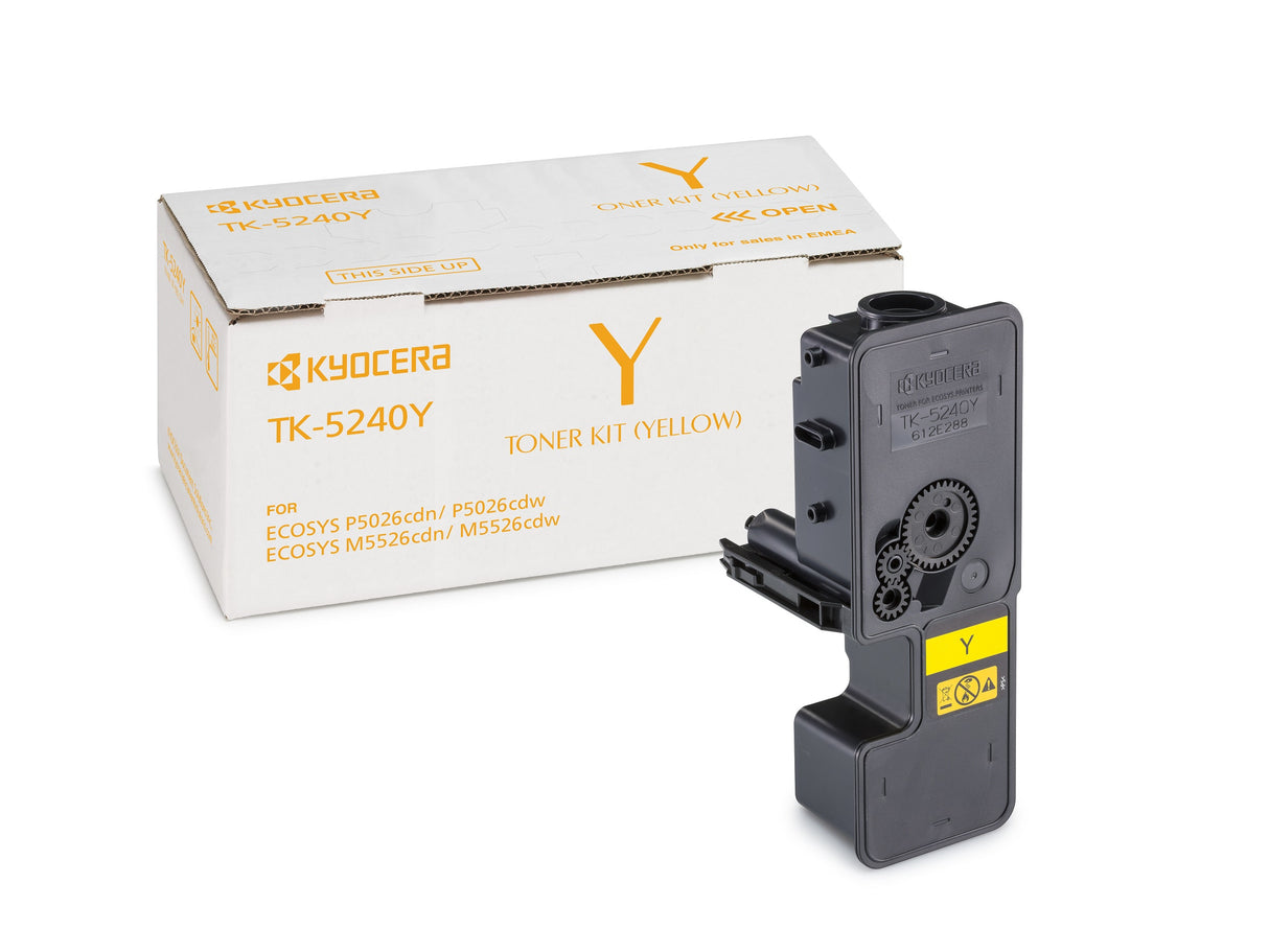 Kyocera 1T02R7ANL0/TK-5240Y Toner-kit yellow, 3K pages ISO/IEC 19798 for Kyocera M 5526