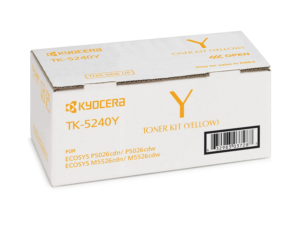 Kyocera 1T02R7ANL0/TK-5240Y Toner-kit yellow, 3K pages ISO/IEC 19798 for Kyocera M 5526