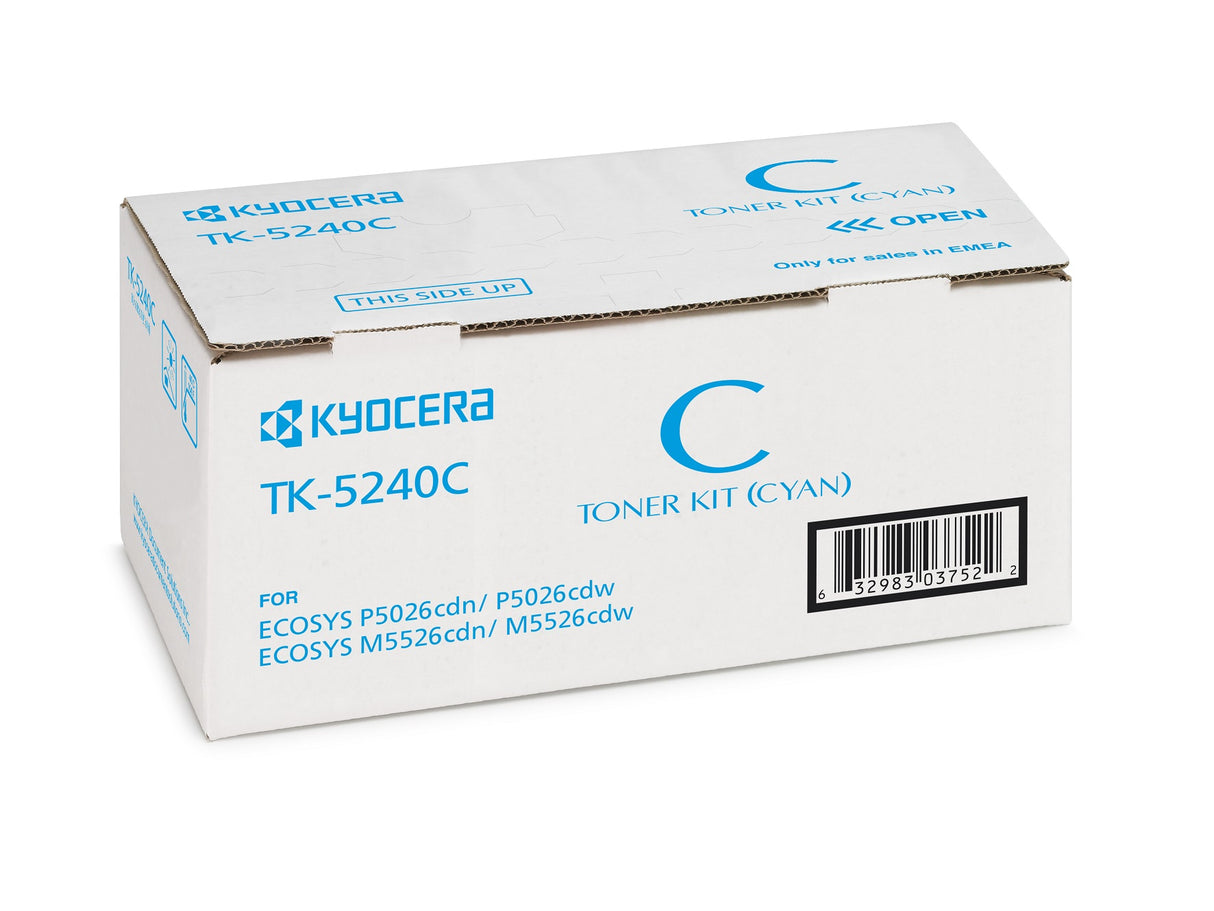 Kyocera 1T02R7CNL0/TK-5240C Toner-kit cyan, 3K pages ISO/IEC 19798 for Kyocera M 5526