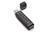 iStorage datAshur Personal2 256-bit 8GB USB 3.0 secure encrypted flash drive IS-FL-DAP3-B-8