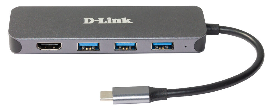 D-Link 5-in-1 USB-C Hub with HDMI/Power Delivery DUB-2333