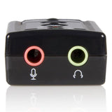 StarTech.com Virtual 7.1 USB Stereo Audio Adapter External Sound Card