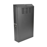 Tripp Lite SRWF4U36 SmartRack 4U Low-Profile Vertical-Mount Server-Depth Wall-Mount Rack Enclosure Cabinet