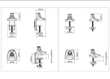 Multibrackets M Deskmount Gas Spring Single Silver