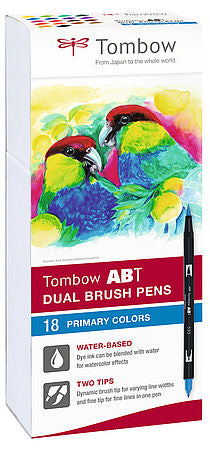 Tombow ABT-18P-1 felt pen Multicolour 18 pc(s)