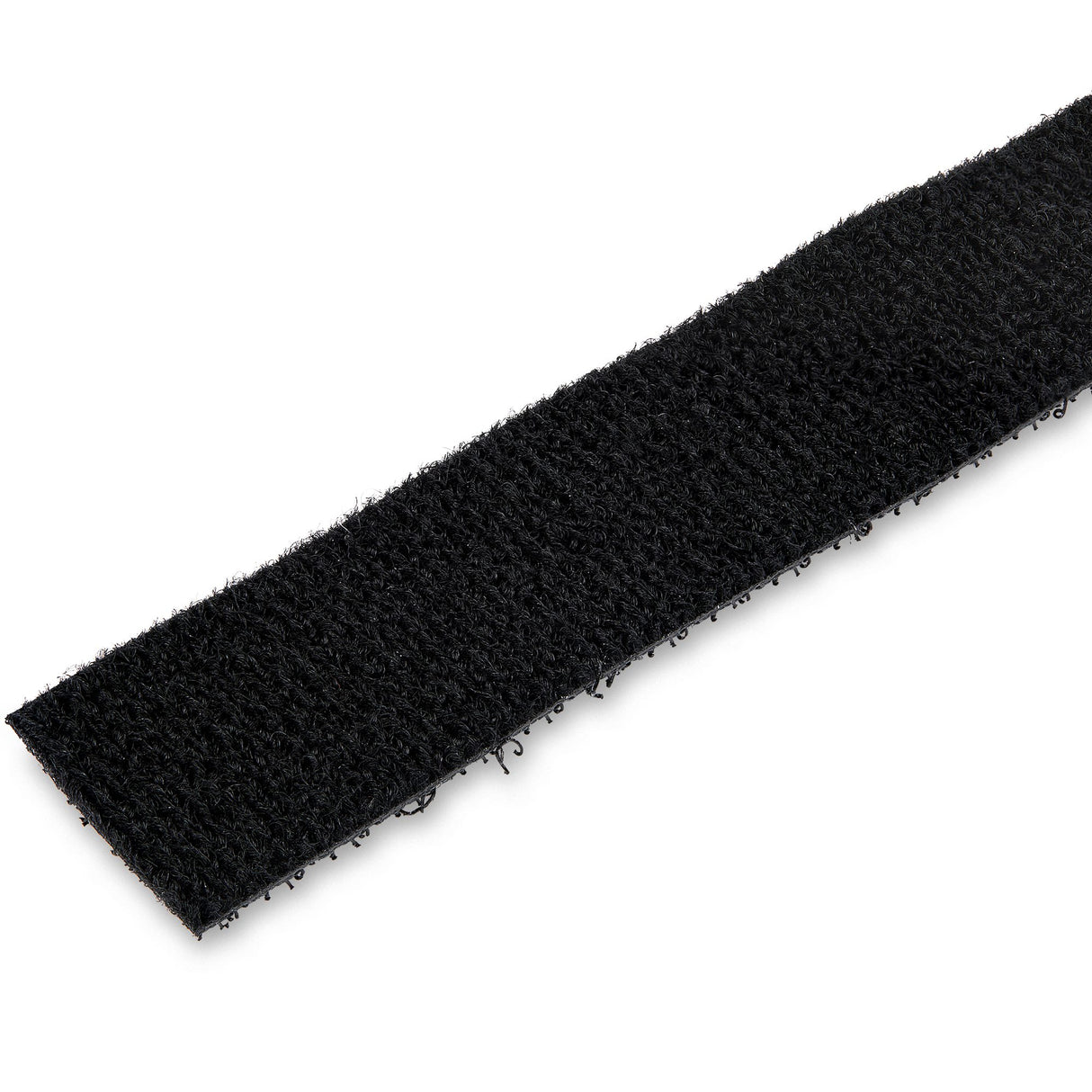 StarTech.com 50ft Hook and Loop Roll - Cut-to-Size Reusable Cable Ties - Bulk Industrial Wire Fastener Tape /Adjustable Fabric Wraps Black / Resuable Self Gripping Cable Management Straps