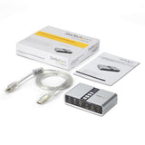 StarTech.com 7.1 USB Audio Adapter External Sound Card with SPDIF Digital Audio