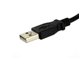 StarTech.com 2 ft Panel Mount USB Cable A to A - F/M