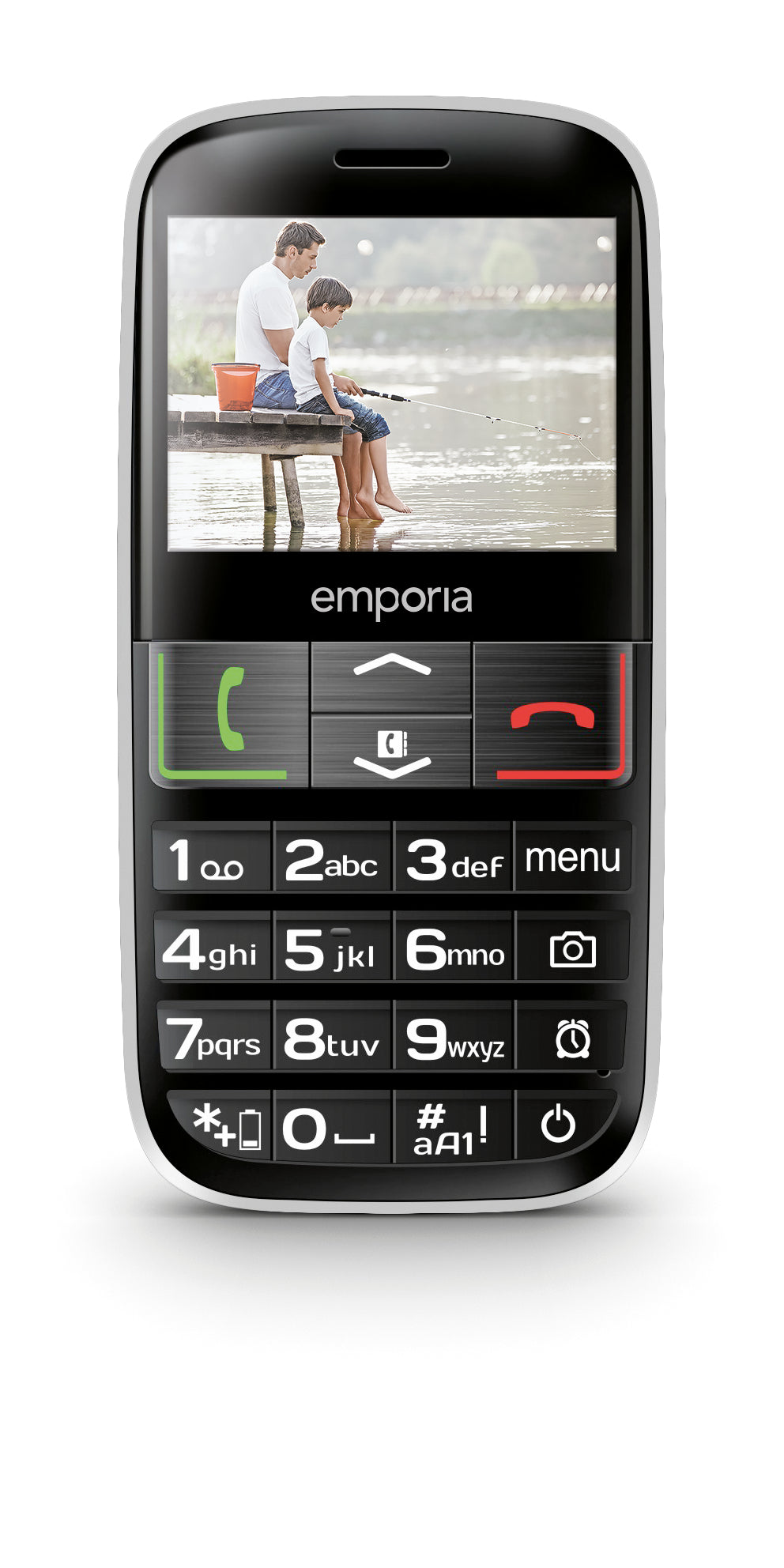 Emporia Euphoria-LTE 5.84 cm (2.3") 98 g Black Senior phone