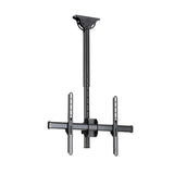 StarTech.com TV Ceiling Mount - Full-Motion Universal Hanging Single Screen Mount with Adjustable Telescopic Short Pole - Tilt / Swivel - VESA Bracket for 32”-75" Displays