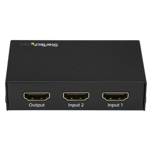 StarTech.com 2-Port HDMI Switch - 4K 60Hz