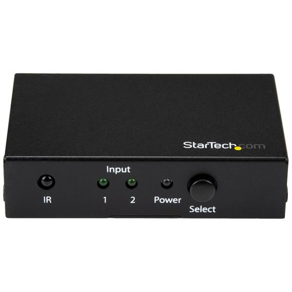 StarTech.com 2-Port HDMI Switch - 4K 60Hz