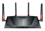 ASUS DSL-AC88U wireless router Gigabit Ethernet Dual-band (2.4 GHz / 5 GHz) Black