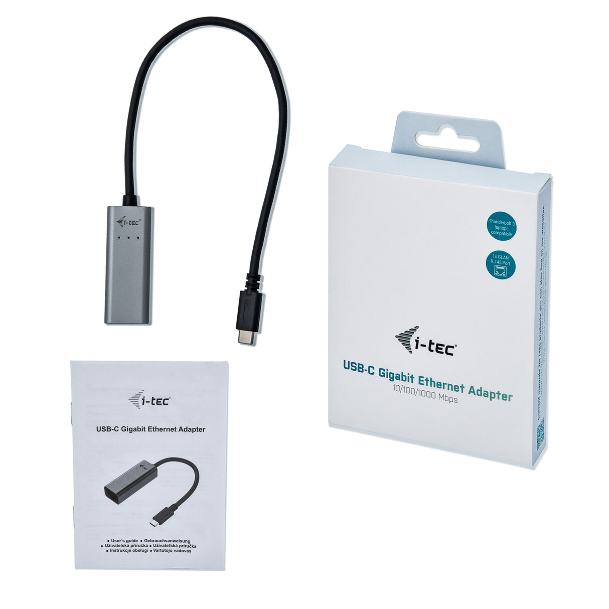 i-tec Metal USB-C Gigabit Ethernet Adapter