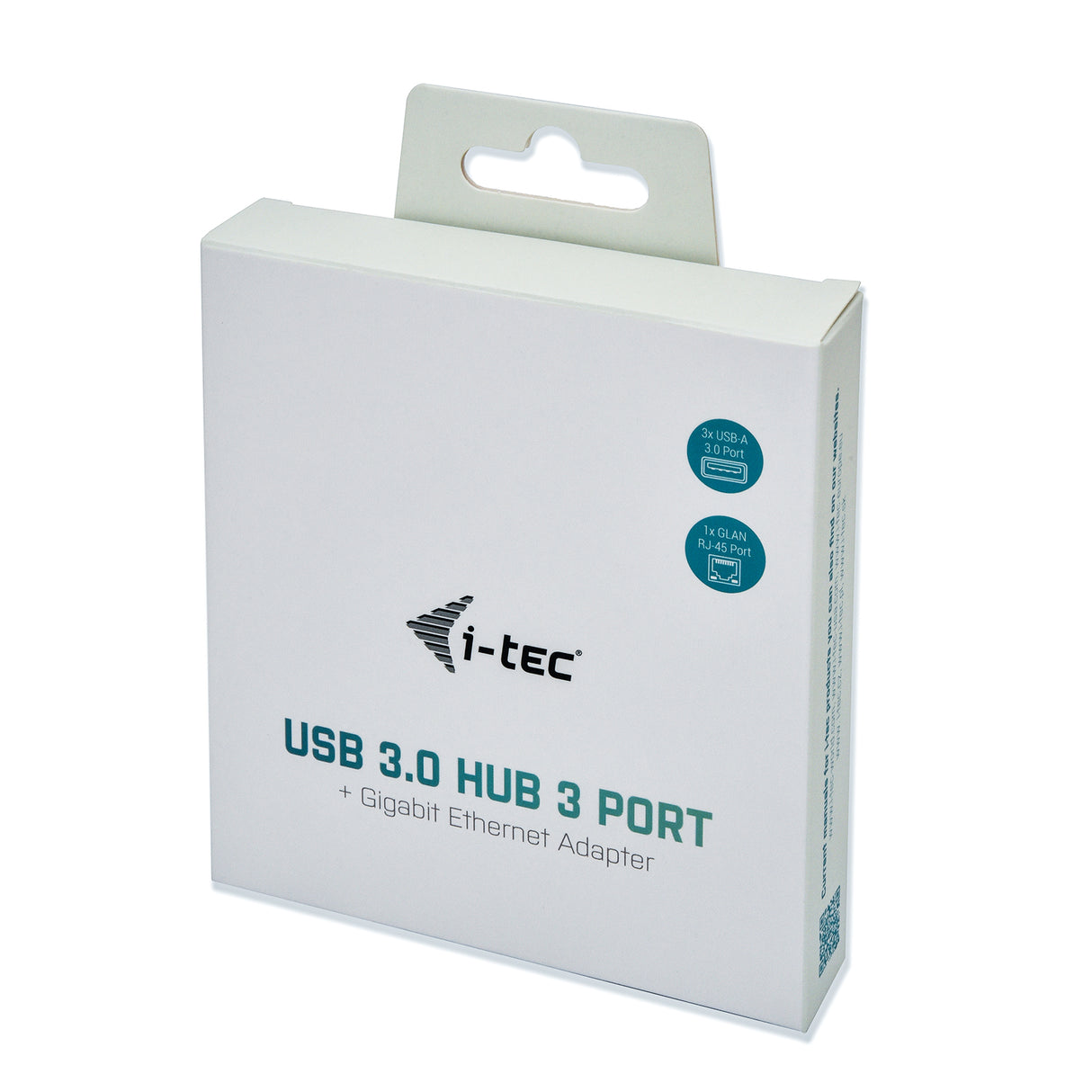 i-tec Metal USB 3.0 HUB 3 Port + Gigabit Ethernet Adapter