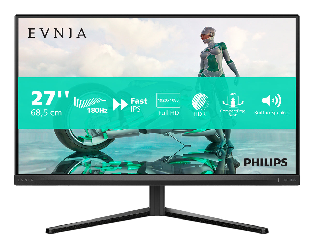 Philips Evnia 27M2N3200A/00 LED display 68.6 cm (27") 1920 x 1080 pixels Full HD LCD Black