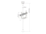 Multibrackets M Floor to Ceiling Mount Pro MBFC1U