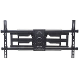 Manhattan TV & Monitor Mount, Wall, Full Motion, 1 screen, Screen Sizes: 37-75", Black, VESA 200x200 to 800x400mm, Max 75kg, LFD, Tilt & Swivel with 3 Pivots, Lifetime Warranty