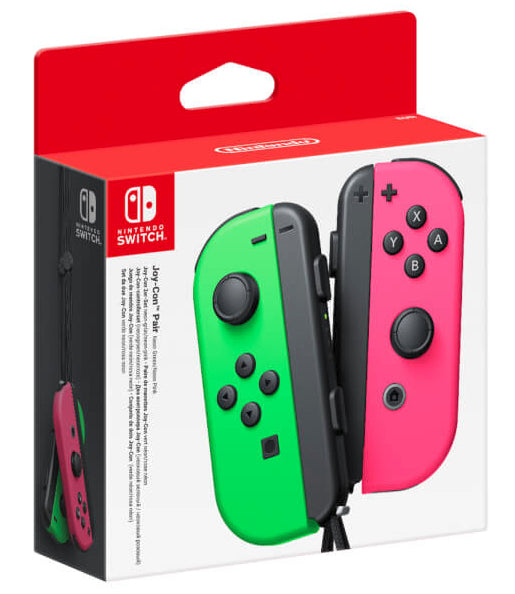 Nintendo Joy-Con Black, Green, Pink Bluetooth Gamepad Analogue / Digital Nintendo Switch