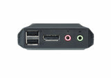 ATEN CS22DP KVM switch Black