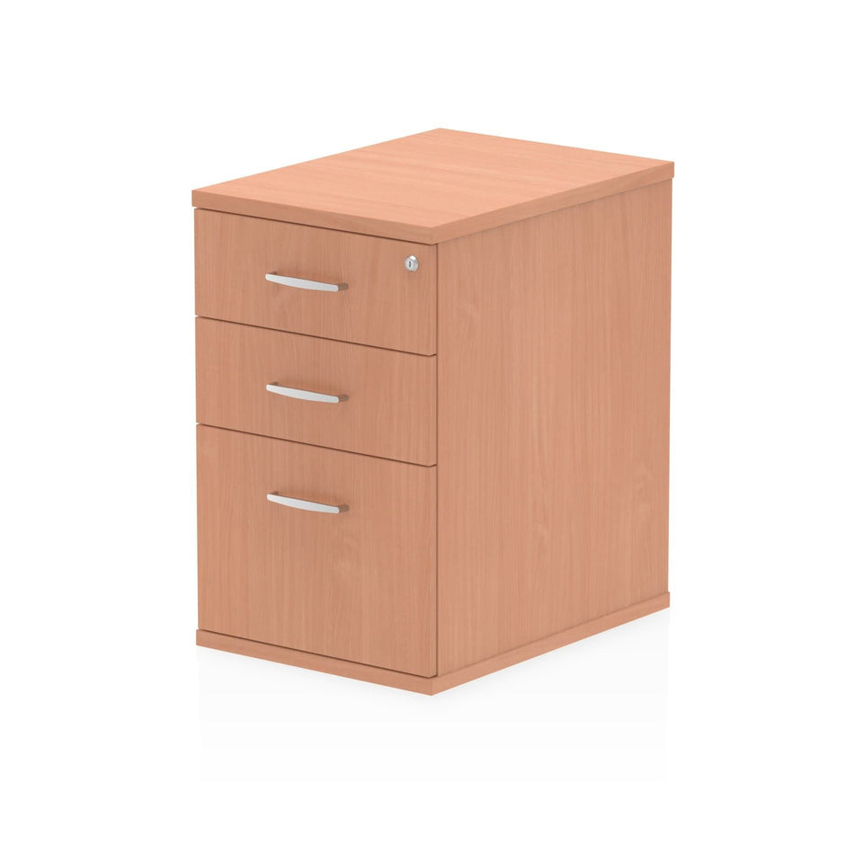 Dynamic I000069 office drawer unit Beech Melamine Faced Chipboard (MFC)