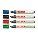 Edding EcoLine 21 permanent marker Red 10 pc(s)