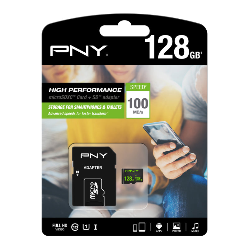 PNY High Performance 128 GB MicroSDXC UHS-I Class 10