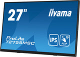 iiyama ProLite T2755MSC-B1 computer monitor 68.6 cm (27") 1920 x 1080 pixels Full HD LED Touchscreen Tabletop Black