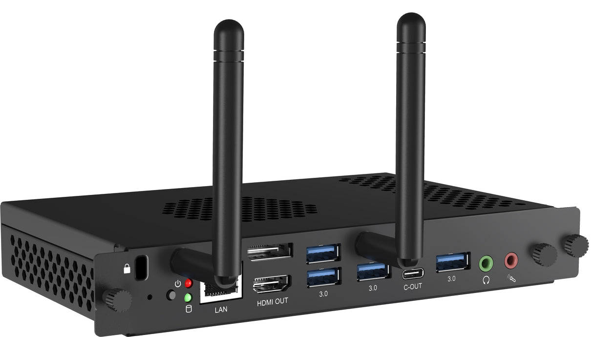 iiyama OPC51204BC-1 PC/workstation Intel® Core™ i5 i5-12450H 8 GB DDR4-SDRAM 256 GB SSD Windows 11 IoT Enterprise Mini PC Black