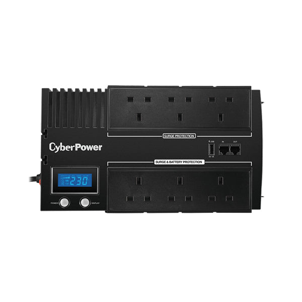 CyberPower BR700ELCD uninterruptible power supply (UPS) Line-Interactive 0.7 kVA 420 W 6 AC outlet(s)