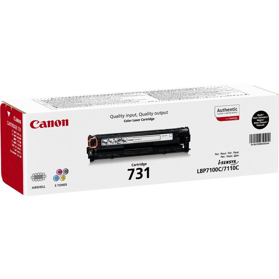 Canon 731 toner cartridge 1 pc(s) Original Black