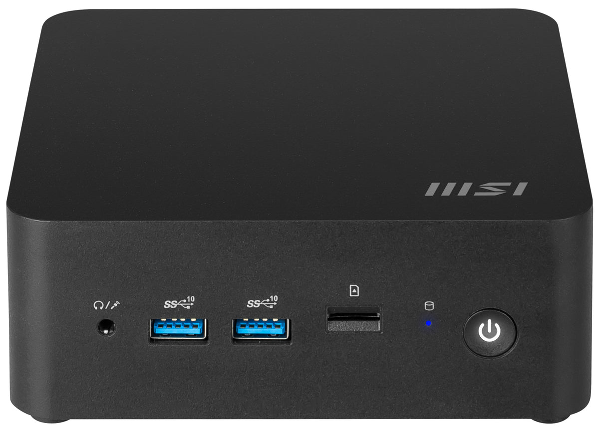 MSI Cubi NUC 1M Intel Core 5 120U Desktop PC, NUC, SFF, Mini Computer, HTPC, (8GB RAM, 512GB Storage, Windows 11 PRO), IRIS XE Graphics/DDR5/Dual ThunderBolt 4/Dual HDMI/Dual LAN/WiFi 6E/BT 5.3/VESA