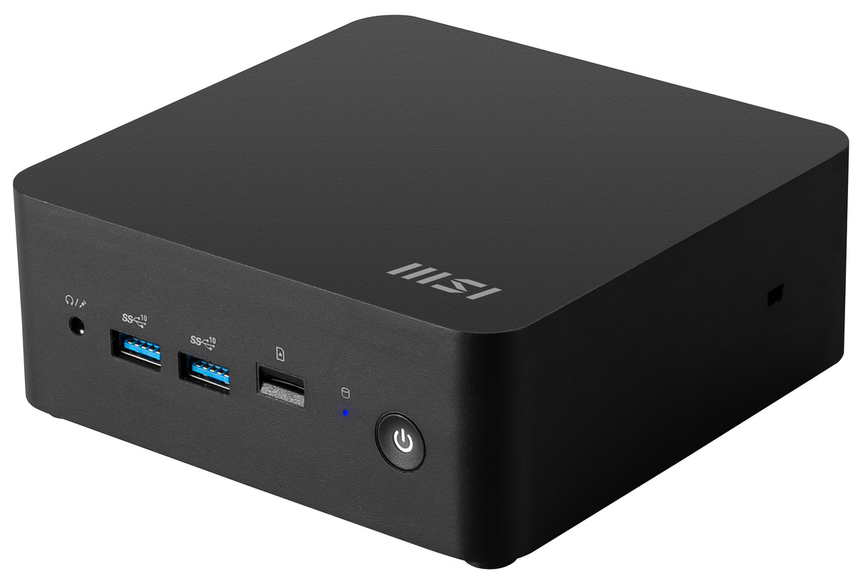 MSI Cubi NUC 1M Intel Core 3 100U (14th Gen) Barebone, NUC, SFF, Mini Computer, HTPC, (NO RAM, NO Storage, NO OS), UHD Graphics/DDR5/Dual ThunderBolt 4/Dual HDMI/Dual LAN/WiFi 6E/BT 5.3/VESA