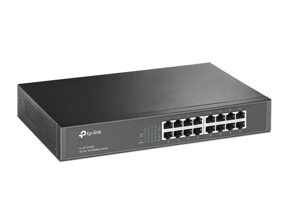 TP-Link 16-Port 10/100Mbps Desktop/Rackmount Network Switch